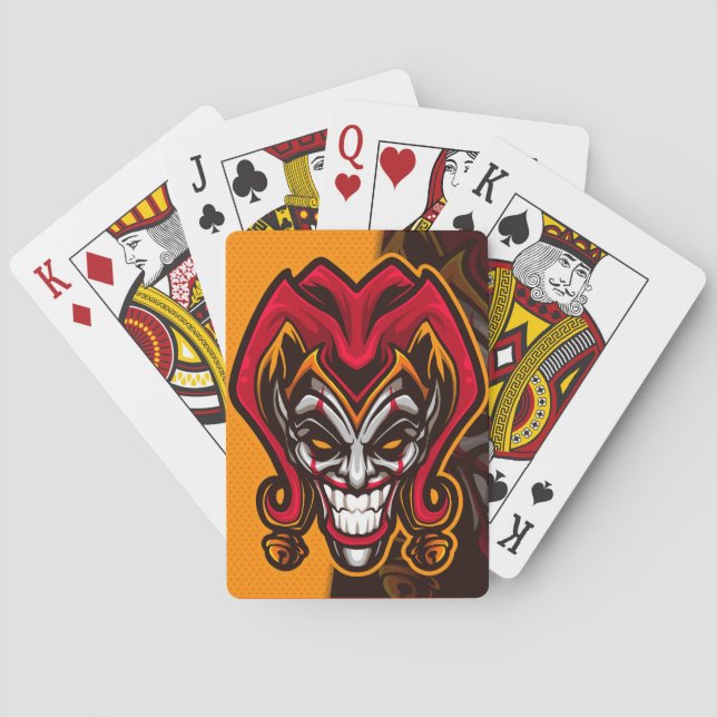 The Grin That Won’t Die Poker Cards (Back)