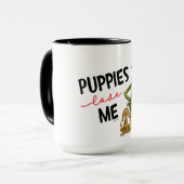 The Grinch and Max | Puppies Love Me Mug (Front Left)