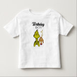 The Grinch Chalkboard Birthday Boy Toddler T-shirt<br><div class="desc">Check out this fun Dr. Suess Grinch birthday shirt.</div>