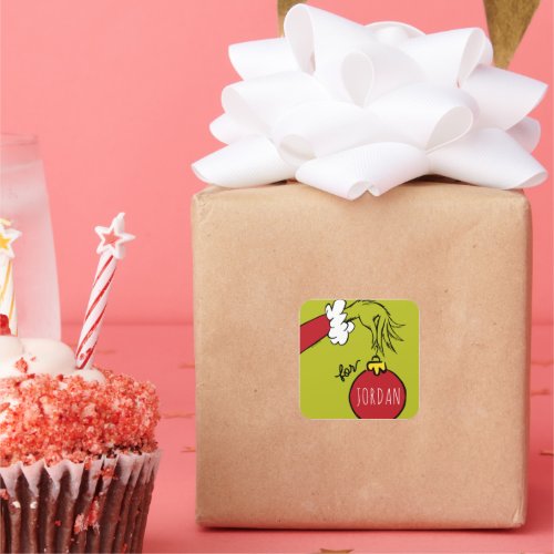The Grinch  For Birthday Christmas Gift Tag