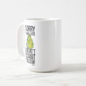 The Grinch | Funny Sorry I Was Late I Didn't Want  Coffee Mug (Front Left)