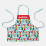 The Grinch | Happy Wholidays Pattern Apron at Zazzle