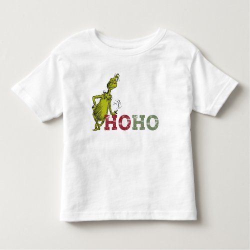 The Grinch  Ho Ho Ho Toddler T_shirt