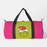 The Grinch in Pink Santa Hat