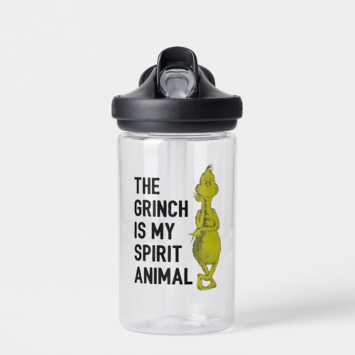 The Grinch is my Spirit Animal Water Bottle