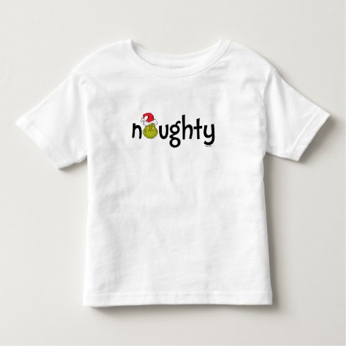 The Grinch is Naughty Toddler T_shirt