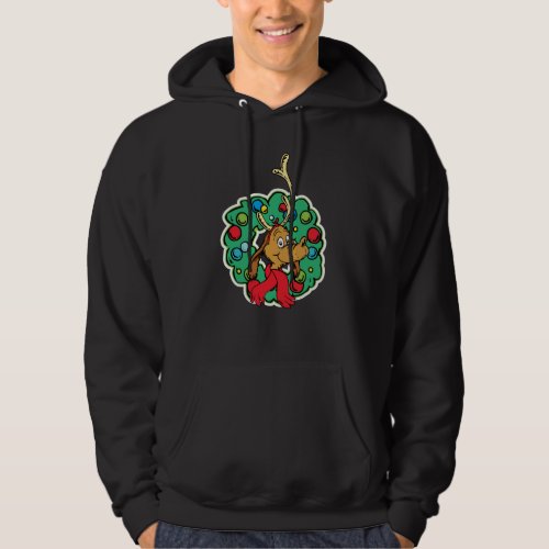 The Grinch  Max Christmas Wreath Hoodie