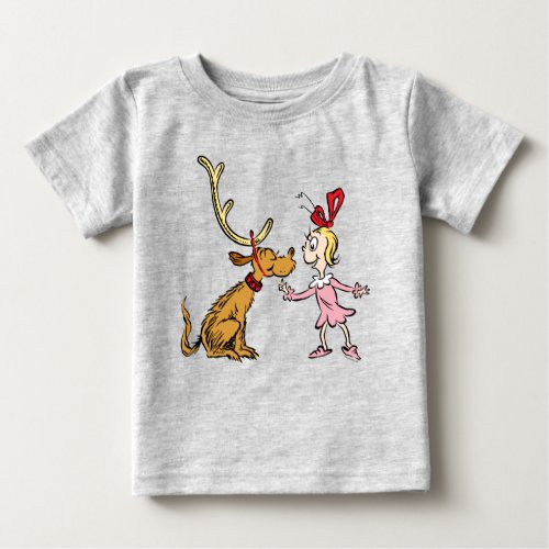 The Grinch  Max  Cindy Lou Who Baby T_Shirt