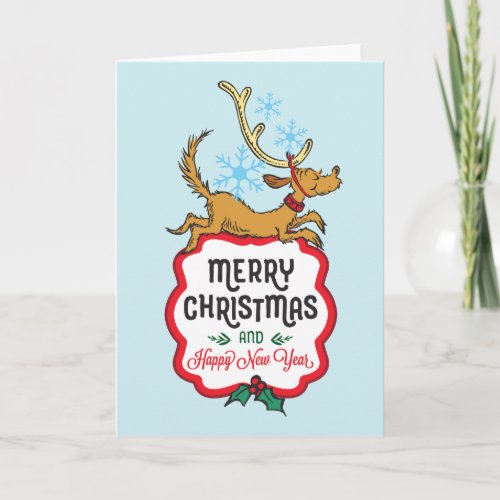 The Grinch  Max _ Happy New Year Holiday Card