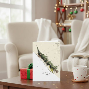 The Grinch & Max Return the Christmas Tree Card