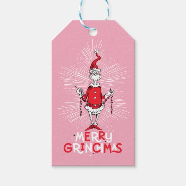 The Grinch | Merry Grinchmas Gift Tags (Front)