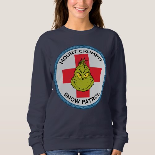 The Grinch  Mt Crumpit Snow Patrol Sweatshirt