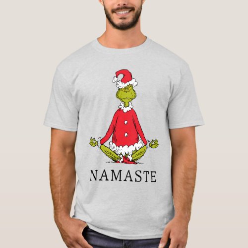 The Grinch  Namaste Santa Claus T_Shirt