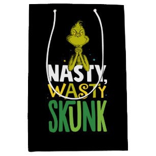 The Grinch Nasty Wasty Skunk Medium Gift Bag