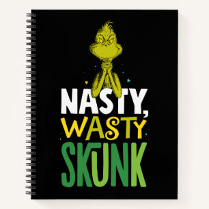 The Grinch Nasty Wasty Skunk Notebook