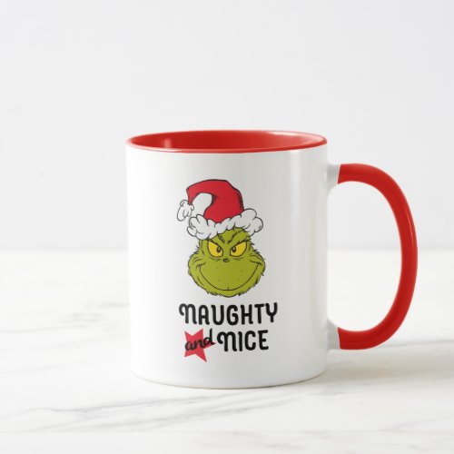 The Grinch  Naughty and Nice Mug