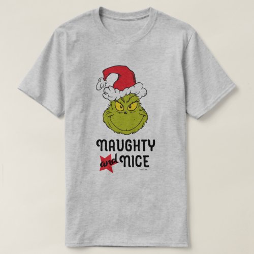The Grinch  Naughty and Nice T_Shirt