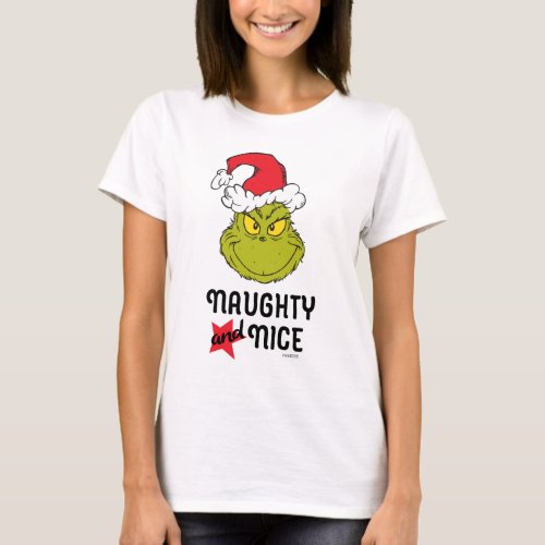 The Grinch  Naughty and Nice T_Shirt
