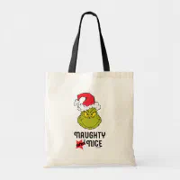 The Grinch Naughty and Nice Large Tin Tote