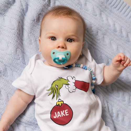 The Grinch  Personalized Name T_Shirt Baby Bodysuit