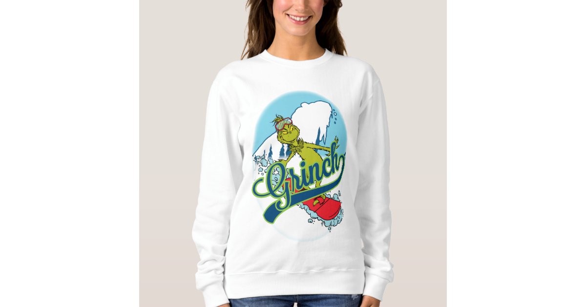 Grinch Ooh A Ah That's It I'm Not Going Shirt (Style: Z65 Crewneck Pullover Sweatshirt, Color: Sport Grey, Size: XL)