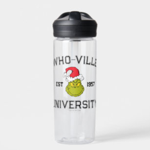 Grinch Metal Water Bottle 