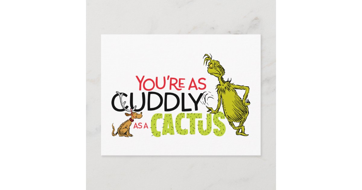 The Grinch Mug - You're as Cuddly as a Cactus