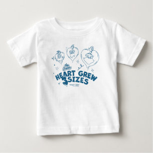 The Grinch's Heart Grew 3 Sizes Baby T-Shirt