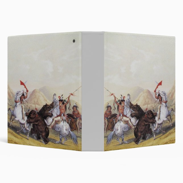The Grizzly Bear 3 Ring Binder (Background)