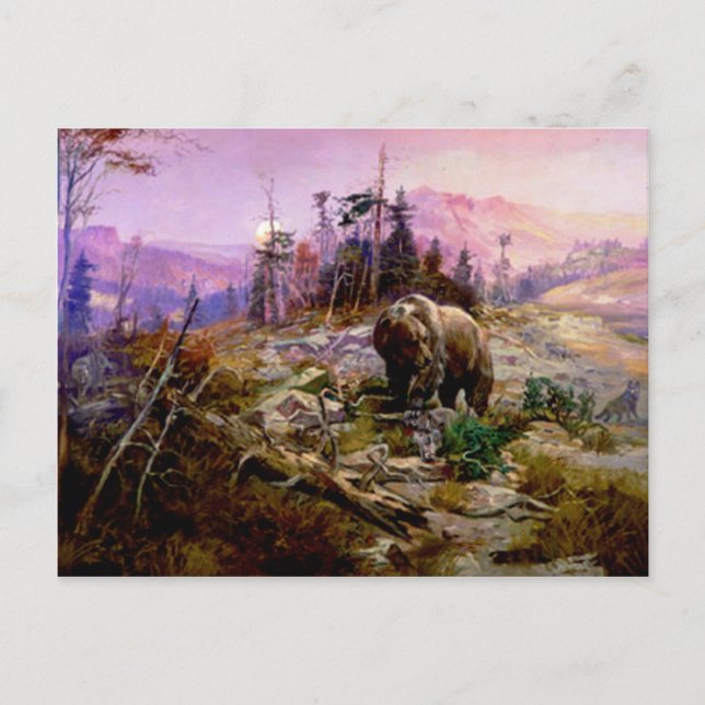 The Grizzly Postcard (Front)