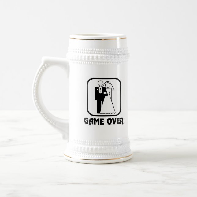 The Groom Beer Stein (Left)