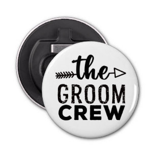 The Groom Crew    Bottle Opener