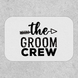 The Groom Crew   Patch