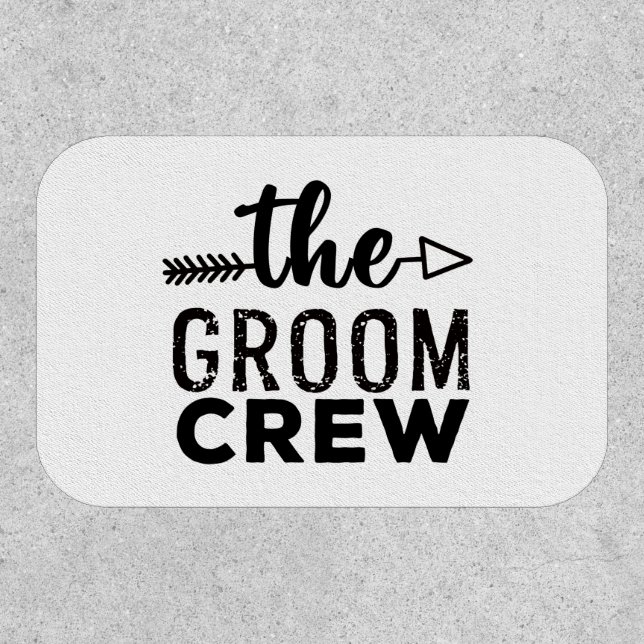 The Groom Crew   Patch (Front)