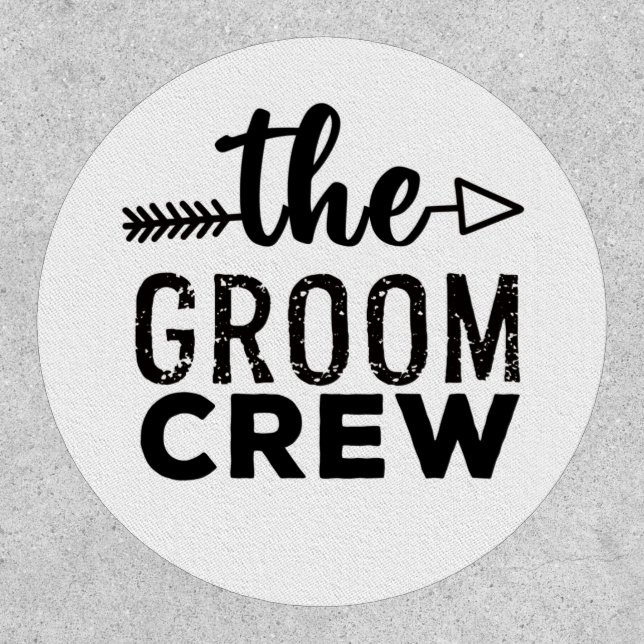 The Groom Crew   Patch (Front)