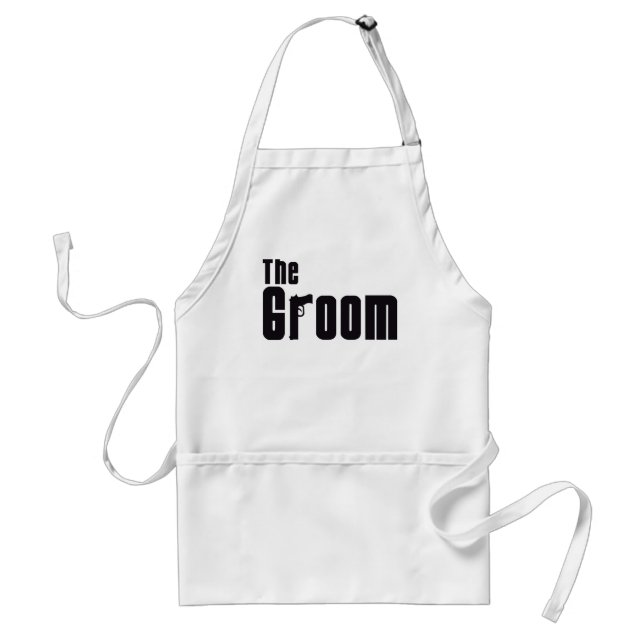 The Groom (Mafia) Adult Apron (Front)