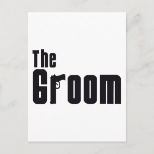 The Groom (Mafia) Postcard