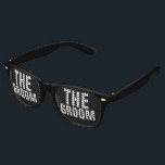 The Groom Retro Sunglasses<br><div class="desc">"The Groom" wedding party shades</div>