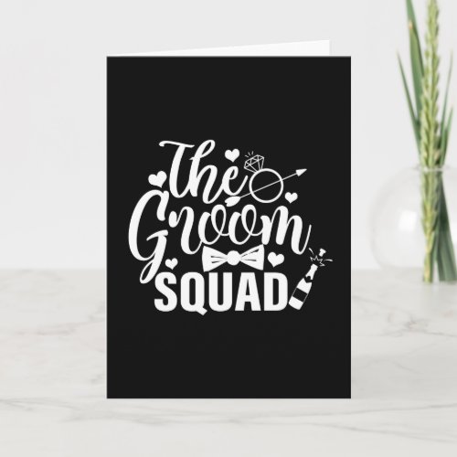 The Groom Squad 2 Card