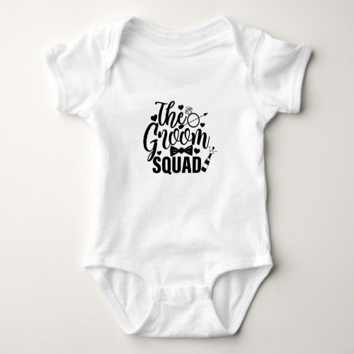 The Groom Squad Baby Bodysuit