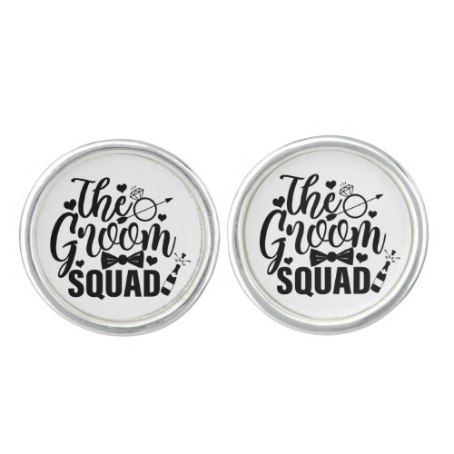 The Groom Squad    Cufflinks