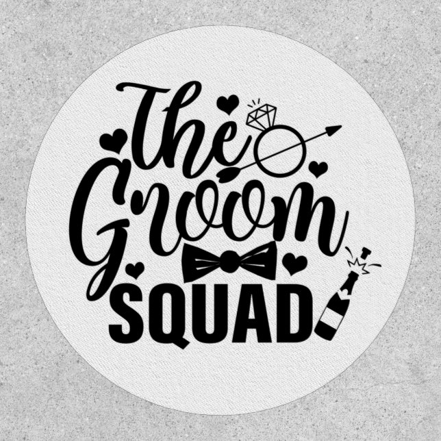 The Groom Squad   Patch (Front)