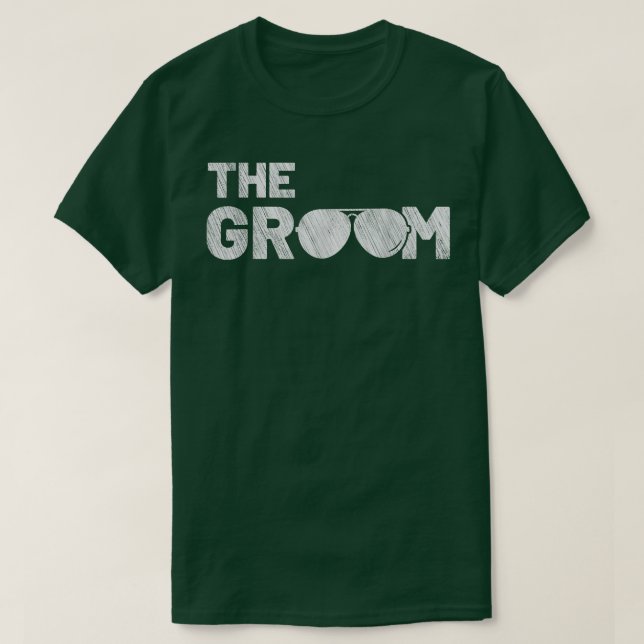 The Groom Squat Bachelor Supplies Party Wedding215 T-Shirt (Design Front)