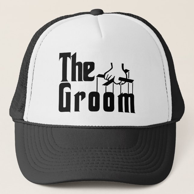The Groom Trucker Hat (Front)
