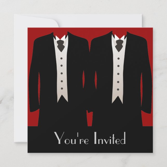 The Grooms Invitation (Front)