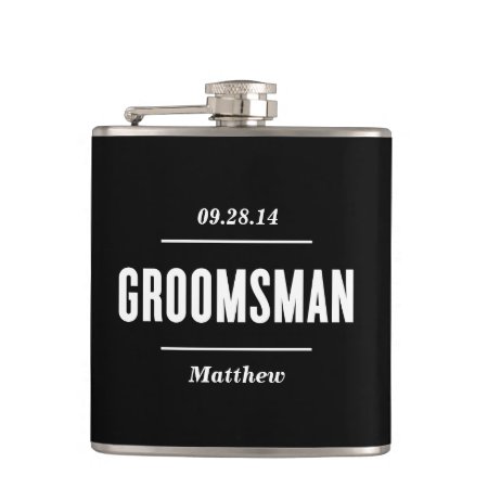 The Groomsman | Wedding Flask