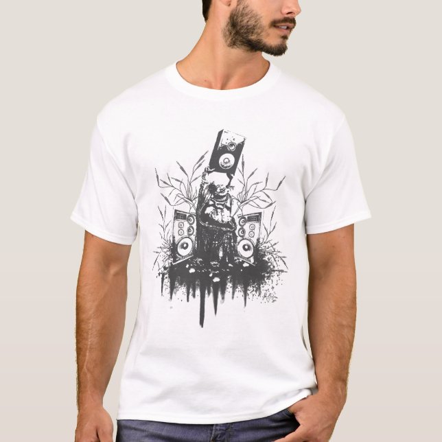 The Groove "a spiritual thang" by Julian P Flores T-Shirt (Front)