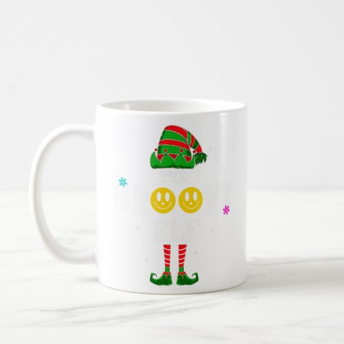 The Groovy Elf Group Matching Family Christmas Fun Coffee Mug