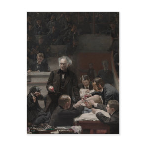 The Gross Clinic by Thomas Eakins Postcard