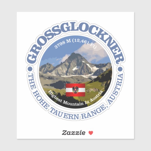 The Grossglockner Sticker (Sheet)